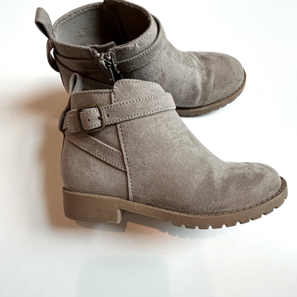 Old Navy Toddler Girls Faux Suede Ankle Boots Size 11